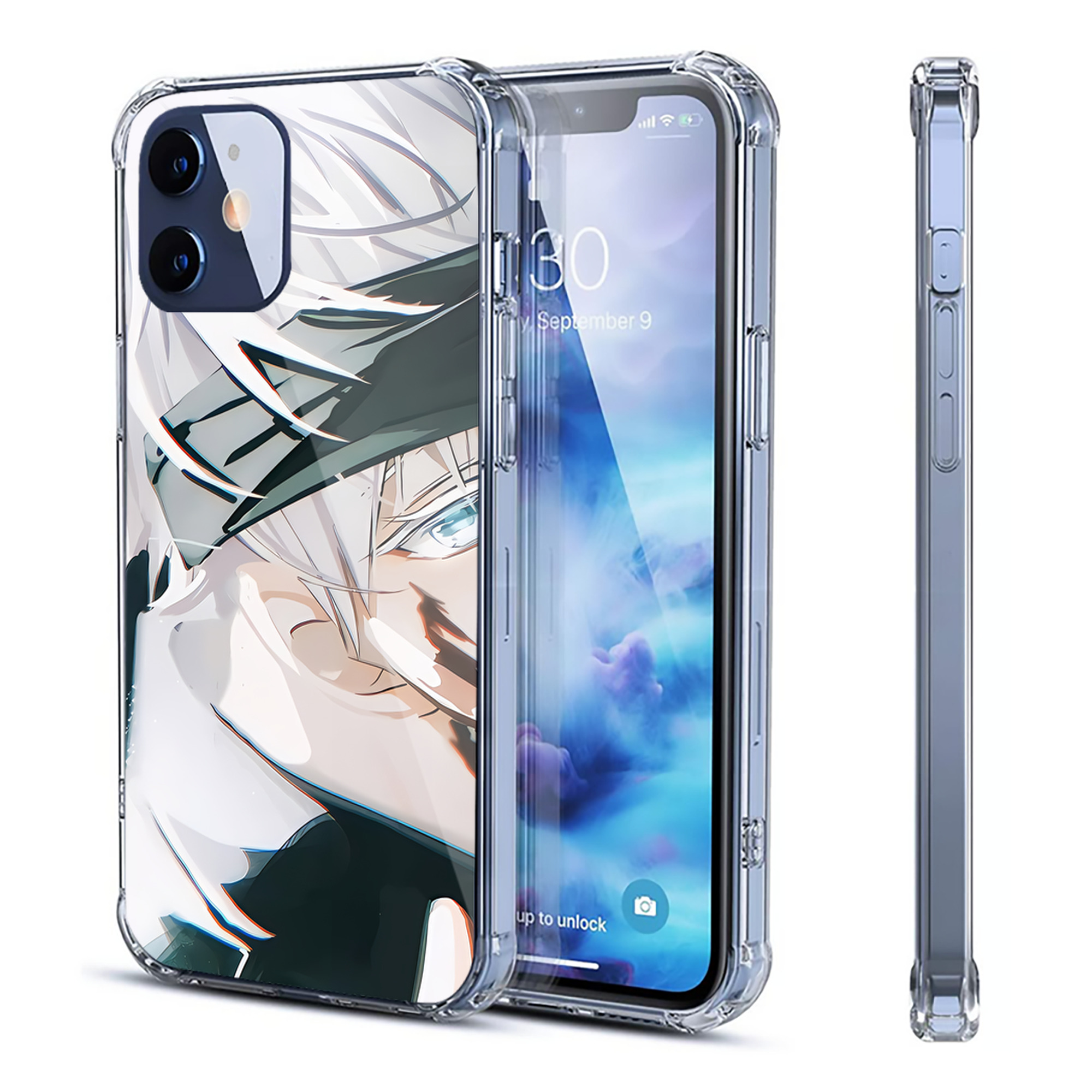 （画像用） SPY×FAMILY间谍家家酒 【iPhone 12シリーズ対応】透明スマホケース（クリアソフトケース）